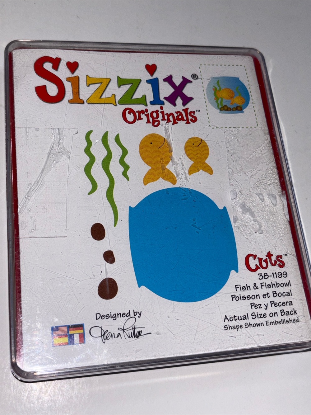 Sizzix Originals Fish & Fishbowl Sizzix Originals "Fish & Fishbowl" set 28-1199